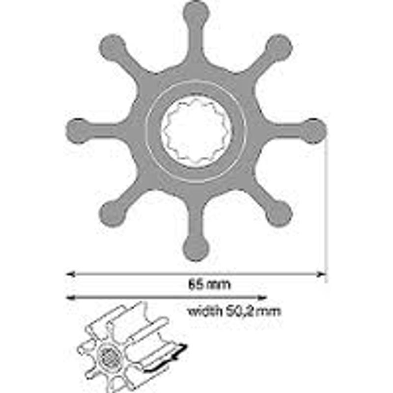 Jabsco impeller 920-0001-P